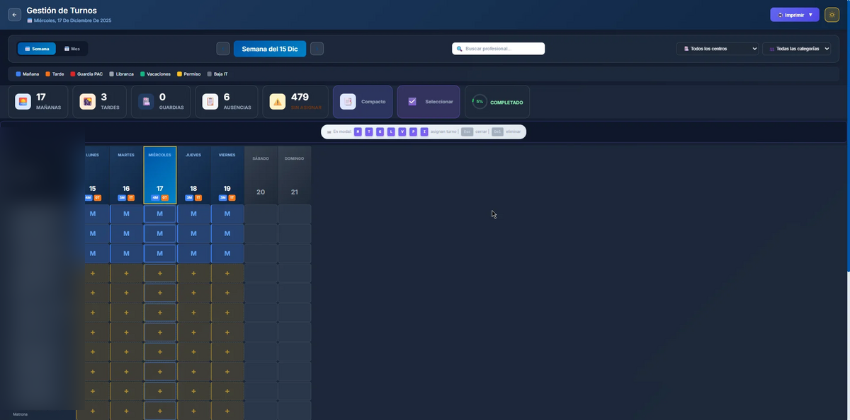 Gestión de Turnos VITAL